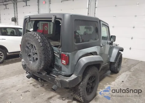 2015 Jeep Wrangler Willys Wheeler from USA, damaged, VIN 1C4AJWAG2FL718706